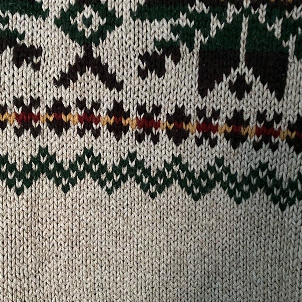 Hand-knit Cotton/linen/silk Polo Ralph Lauren sweater - Picture 3 of 6